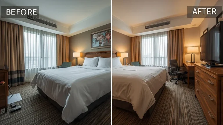 persiapan kamar hotel sebelum sesi pemotretan housekeeping persiapan kamar hotel sebelum sesi pemotretan housekeeping